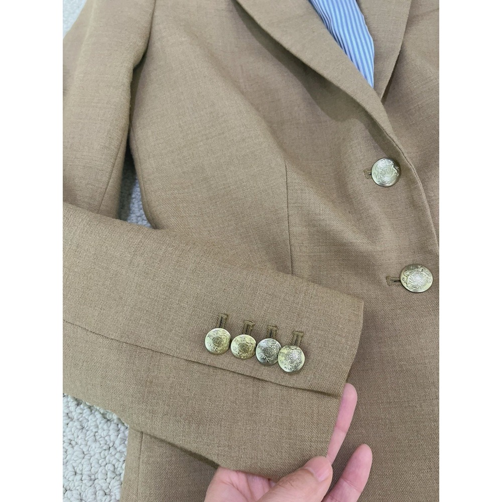 Classic Tan Women's Blazer - Picture 10 of 16